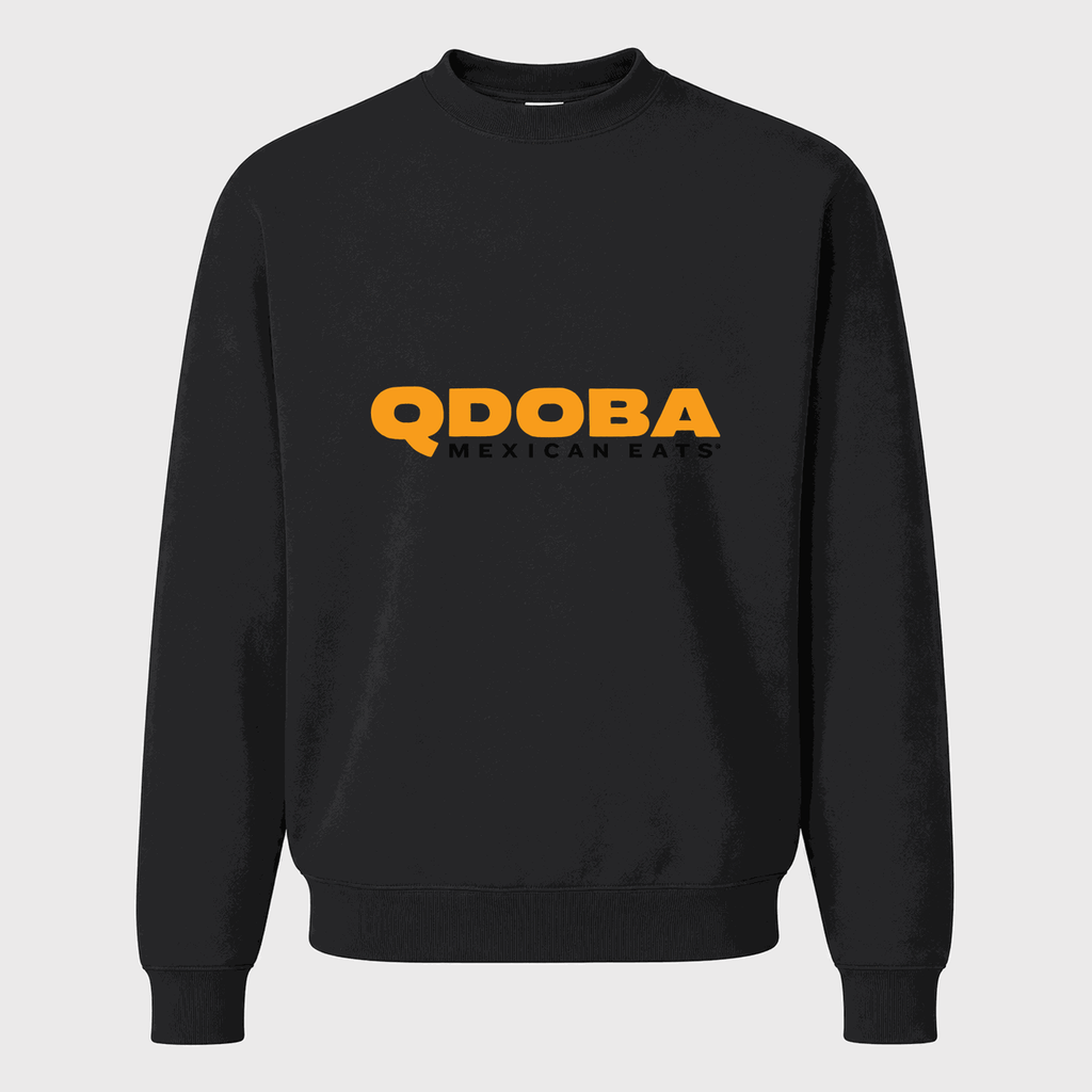 Men's QDOBA Crewneck Sweatshirt - Black