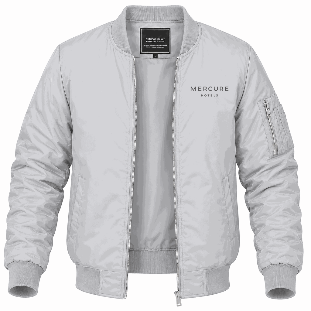 Men's Mercure Lightweight Bomber Jacket - Gray