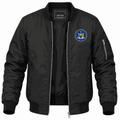 Men's New York Lightweight Bomber Jacket - Black