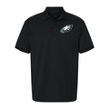 Men's Philadelphia Eagles Dry Blend Polo - Black