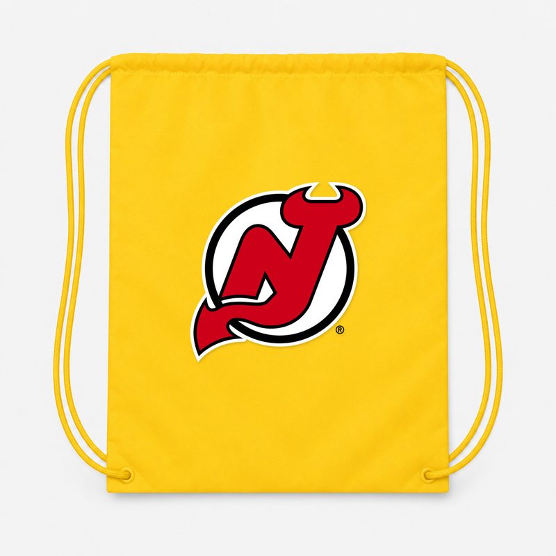 New Jersey Devils Drawstring Bag - Yellow