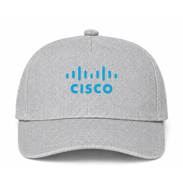 Cisco Logo Gray Dad Baseball Cap Hat