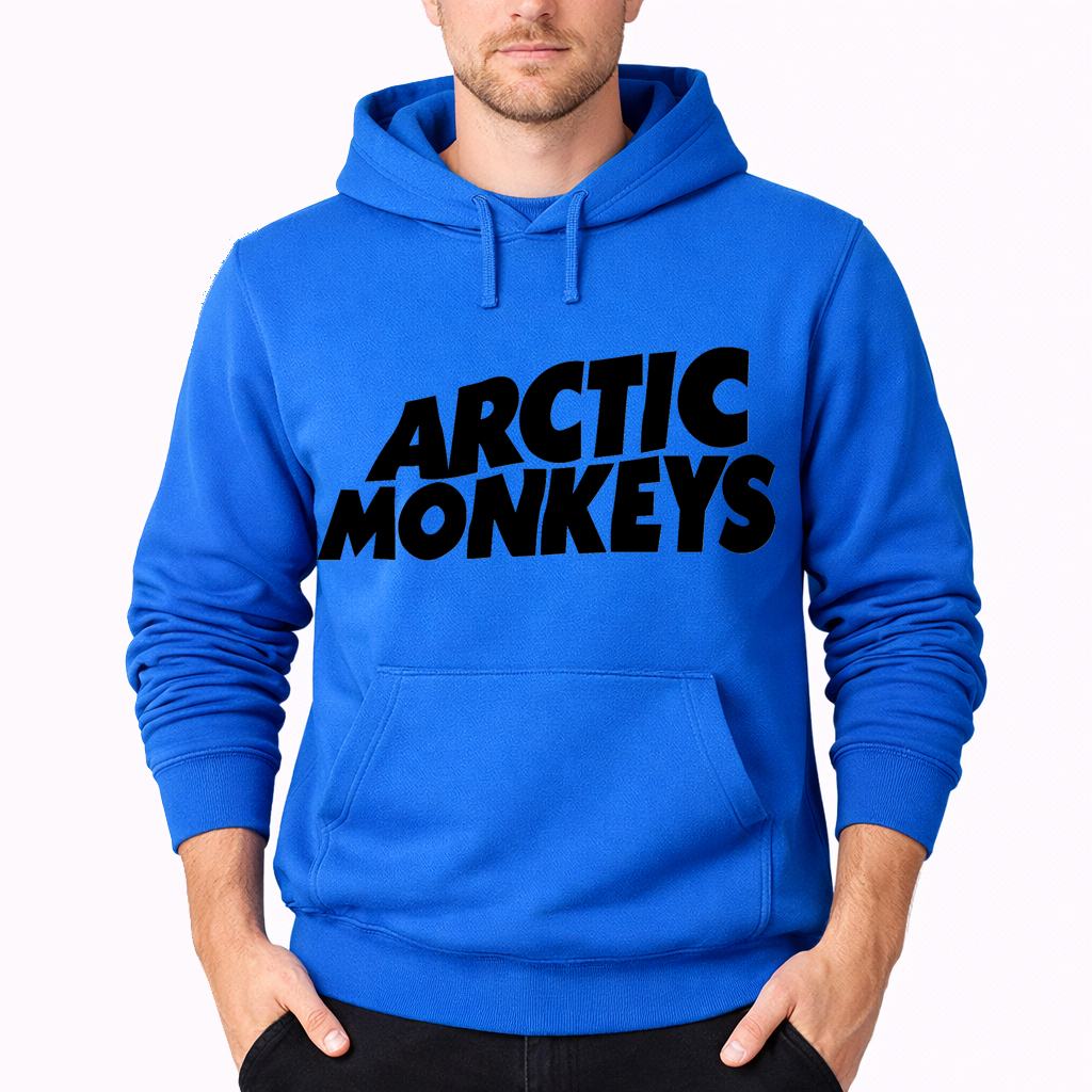 Men's Arctic Monkeys Pullover Hoodie - Azure