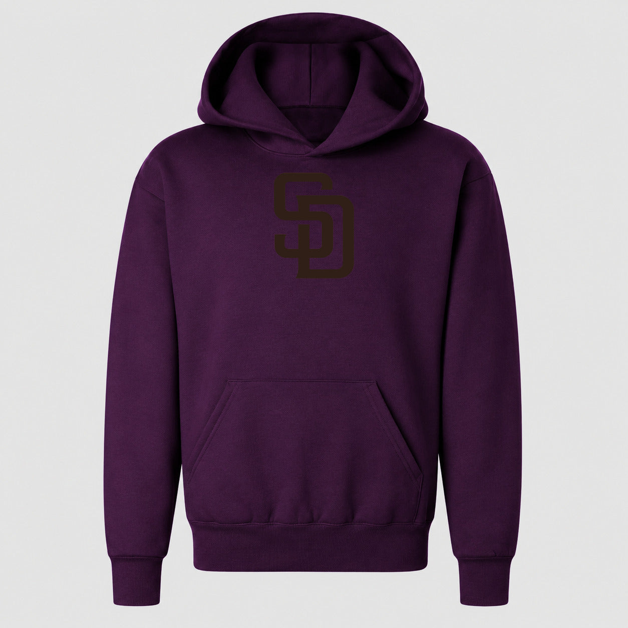 Youth San Diego Padres Pullover Hoodie - Purple