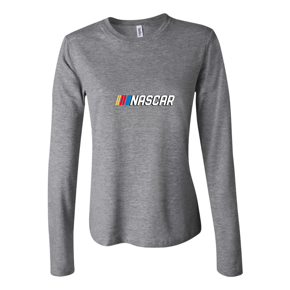 Women's nascar Long Sleeve T-Shirt - Gray