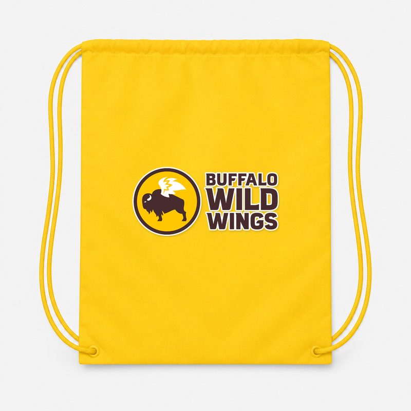 Buffalo Wild Wings Drawstring Bag - Yellow