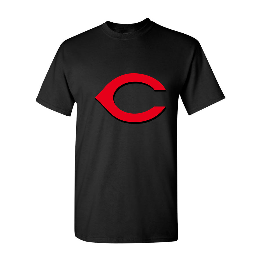 Men's Cincinnati Reds Cotton T-Shirt - Black