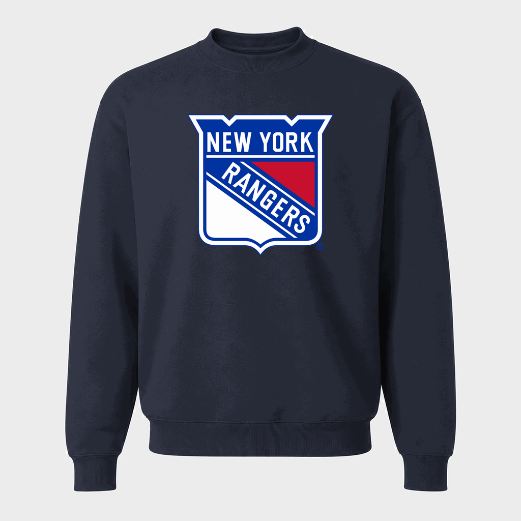 Men's New York Rangers Crewneck Sweatshirt - Navy