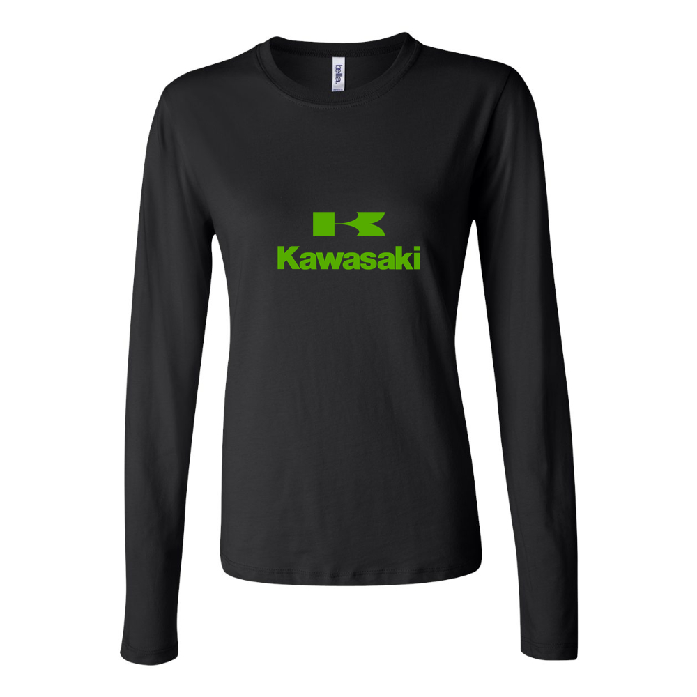Women's kawasaki Long Sleeve T-Shirt - Black