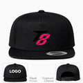 Tekken 8 Black Logo Snapback Hat
