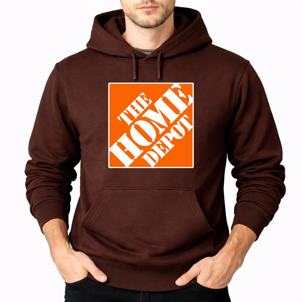 Men's The Home Depot Pullover Hoodie - Brown