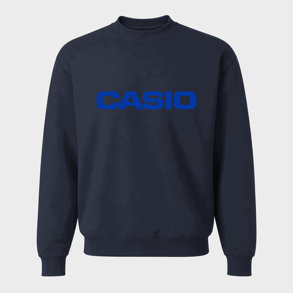 Men's Casio Crewneck Sweatshirt - Navy