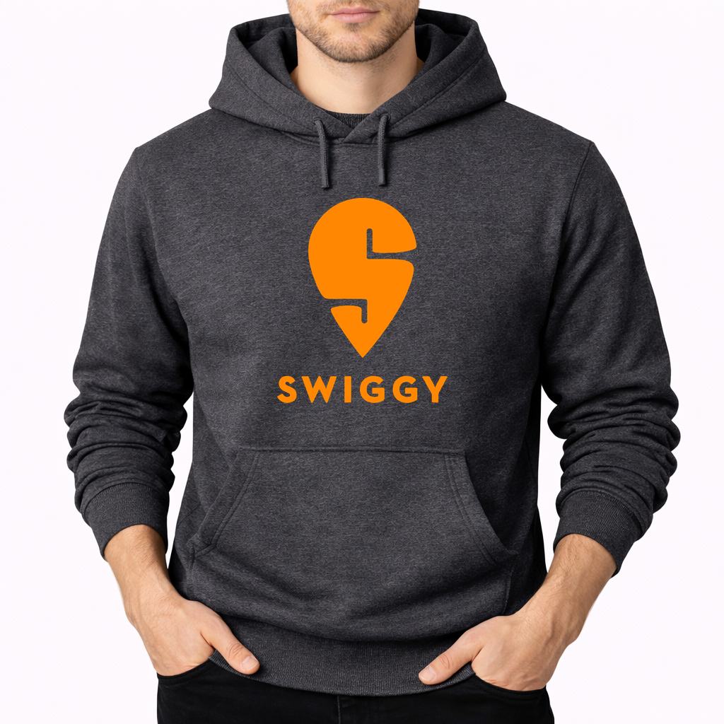 Men's Swiggy Pullover Hoodie - Charcoal