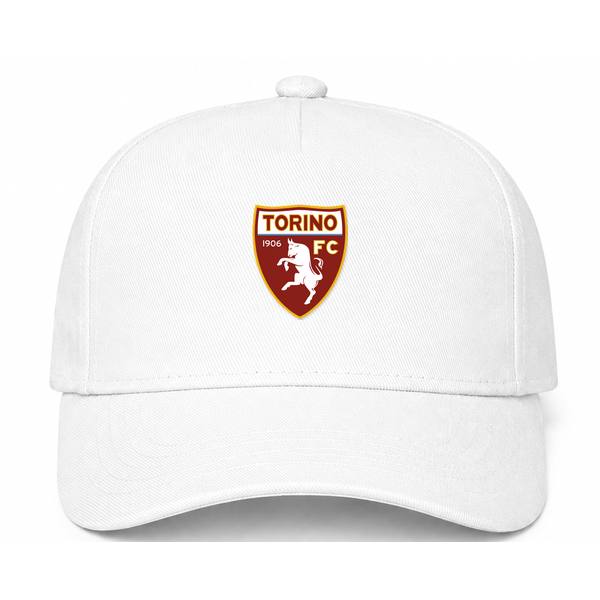 Torino White Dad Baseball Cap Hat