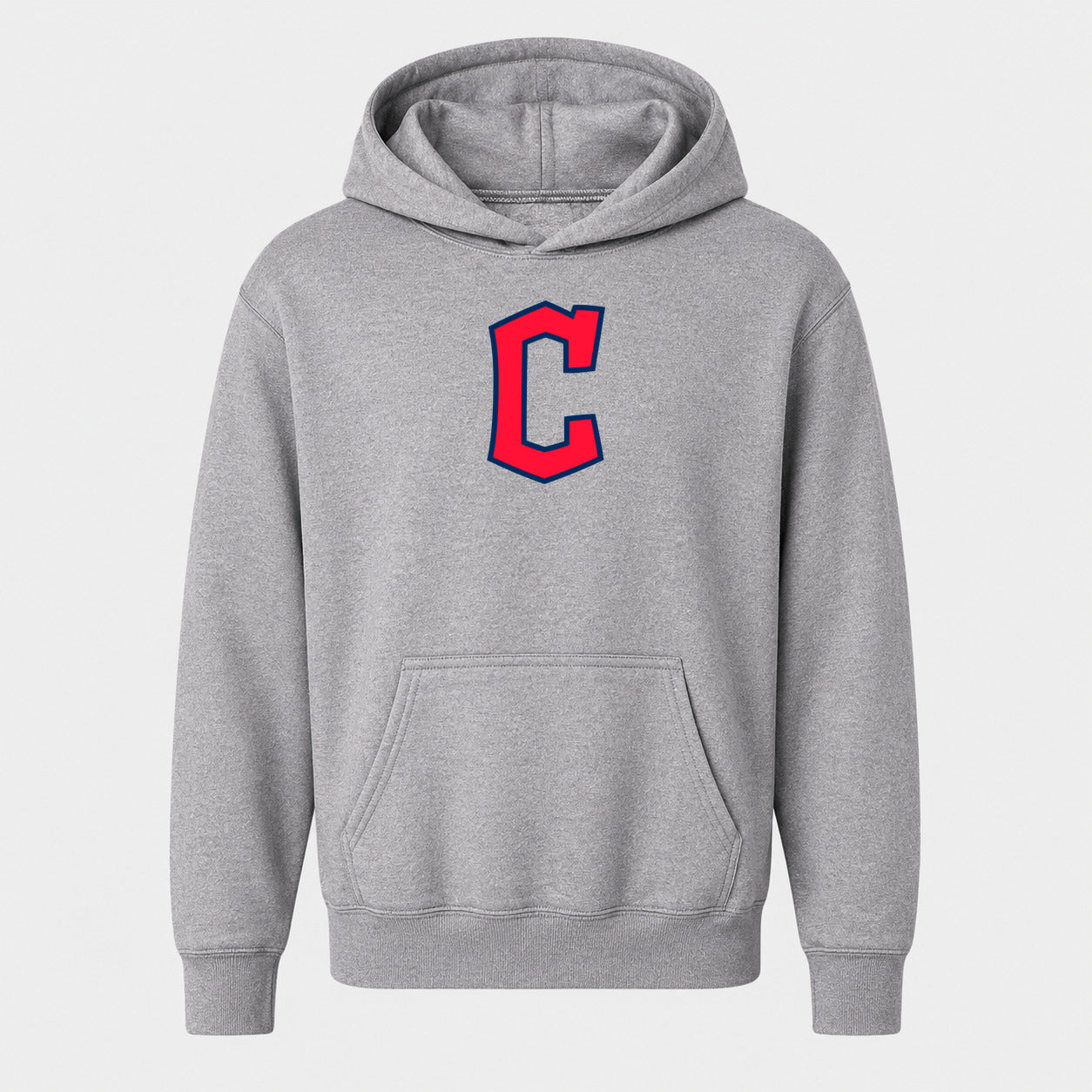 Youth Cleveland Guardians Pullover Hoodie - Gray