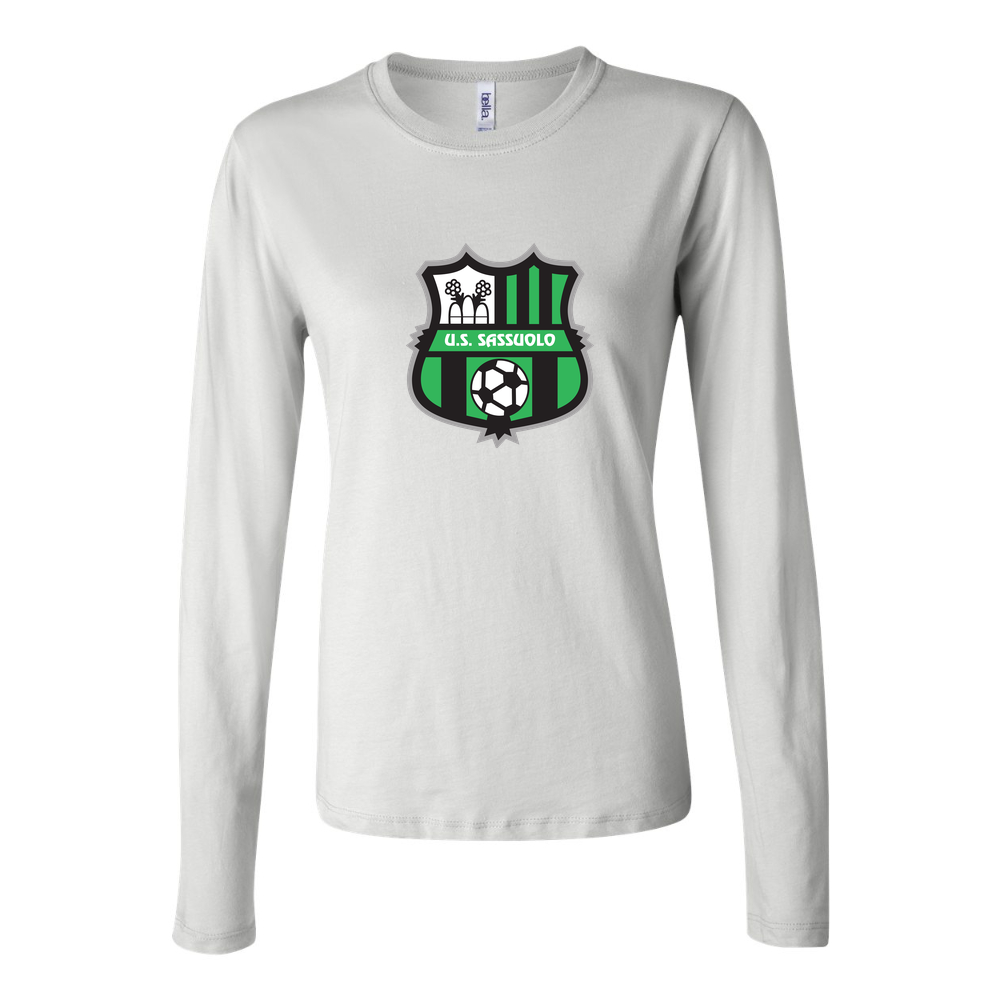 Women's U.S. Sassuolo Soccer Long Sleeve T-Shirt - White