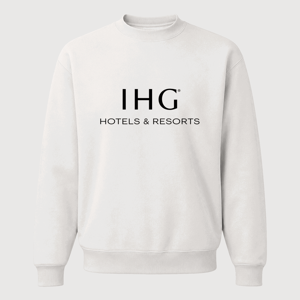 Men's IHG Hotels & Resorts Crewneck Sweatshirt - White