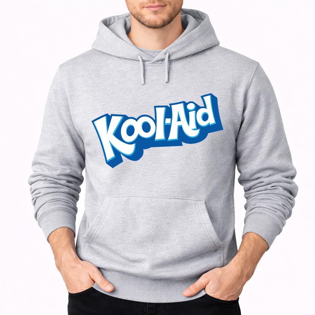 Men's Kool-Aid Pullover Hoodie - Gray