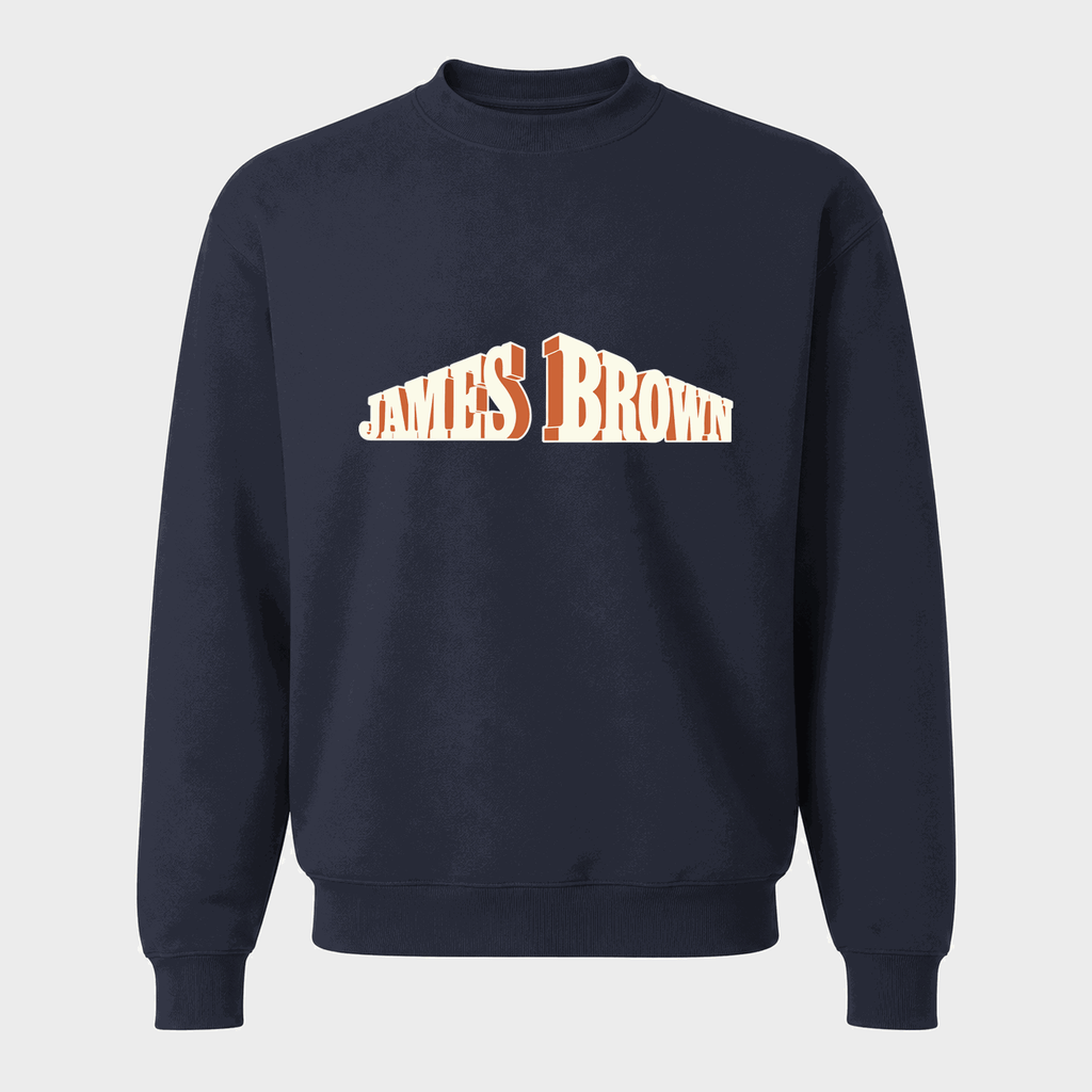 Men's James Brown Crewneck Sweatshirt - Navy