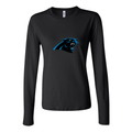 Women's Carolina Panthers Long Sleeve T-Shirt - Black
