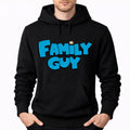 Men's Family Guy Pullover Hoodie - Black