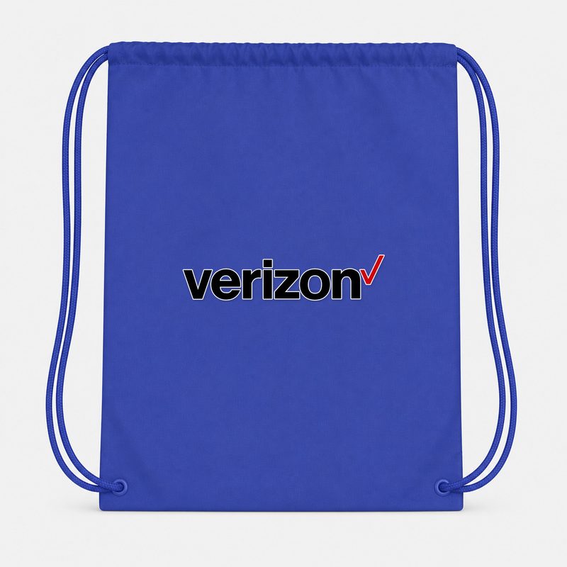Verizon Drawstring Bag - Blue