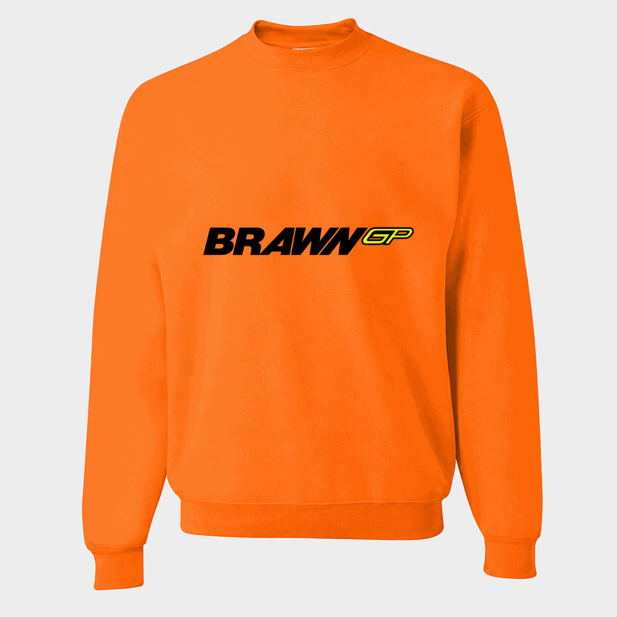 Men's Brawn GP Crewneck Sweatshirt - Orange