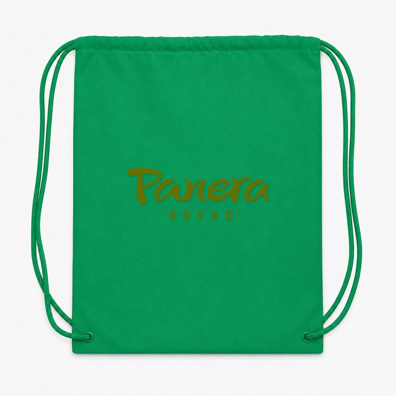 Panera Bread Drawstring Bag - Green