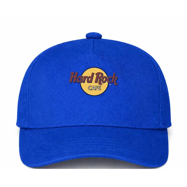 Hard Rock Cafe Logo Blue Dad Baseball Cap Hat