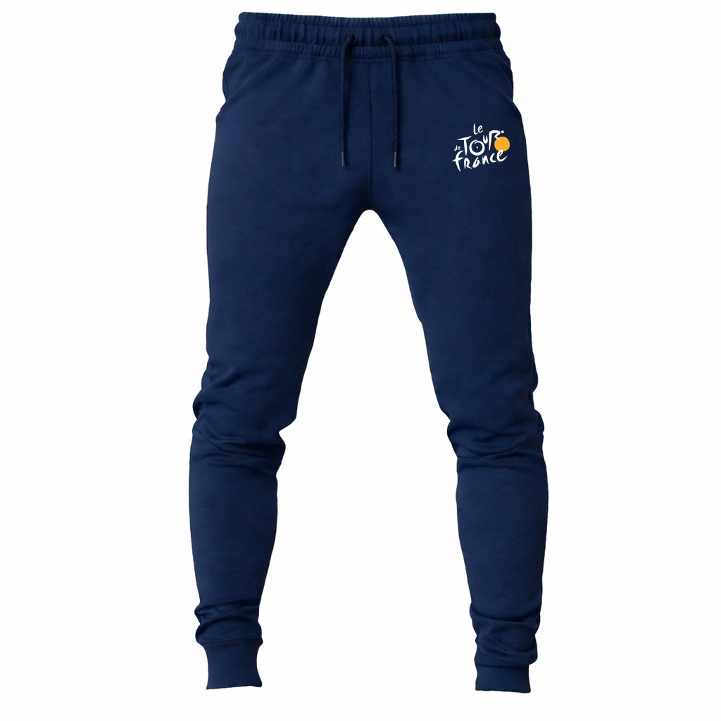 Tour de France White joggers sweatpants - Navy