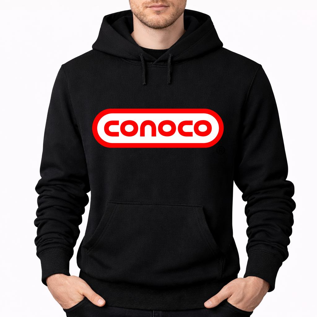 Men's Conoco Pullover Hoodie - Black