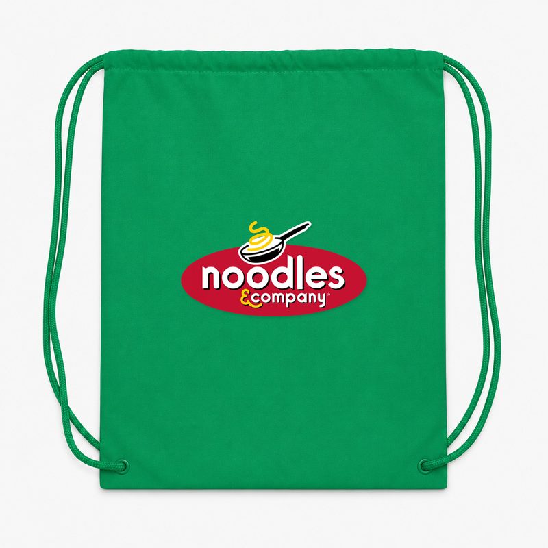 Noodles Company Drawstring Bag - Green