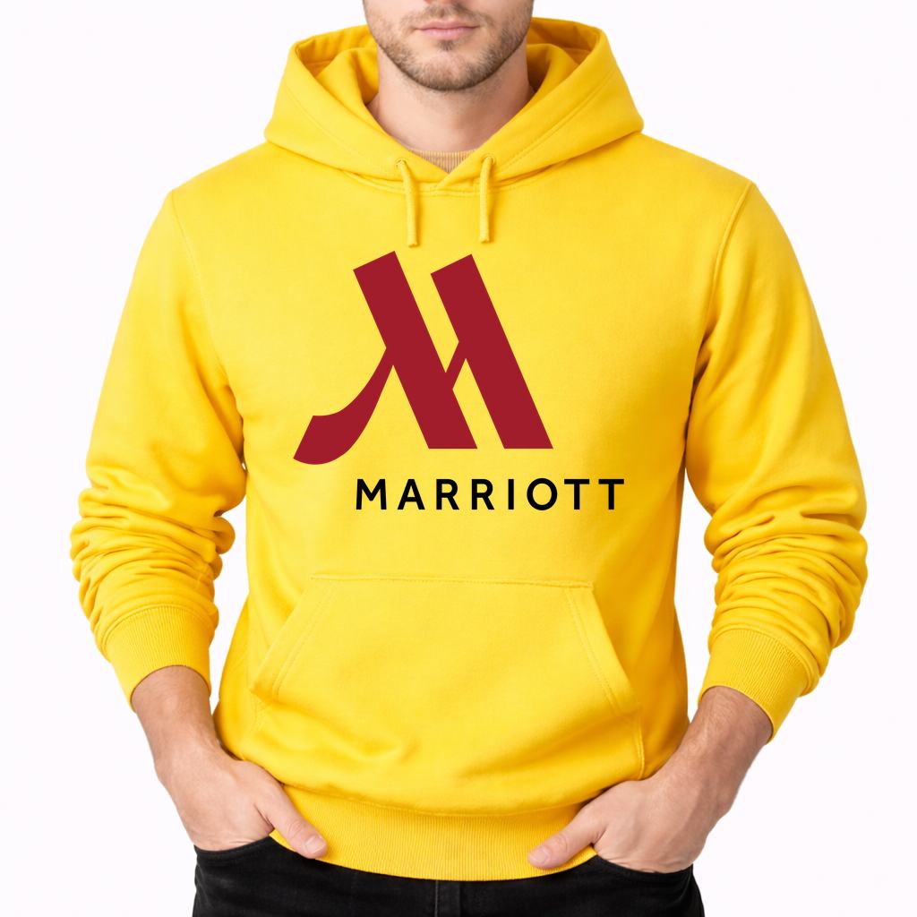 Men's Marriott Pullover Hoodie - Yellow