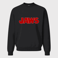 Men's Jaws Crewneck Sweatshirt - Black