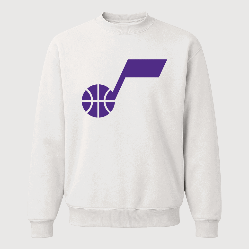 Men's Utah Jazz Crewneck Sweatshirt - White