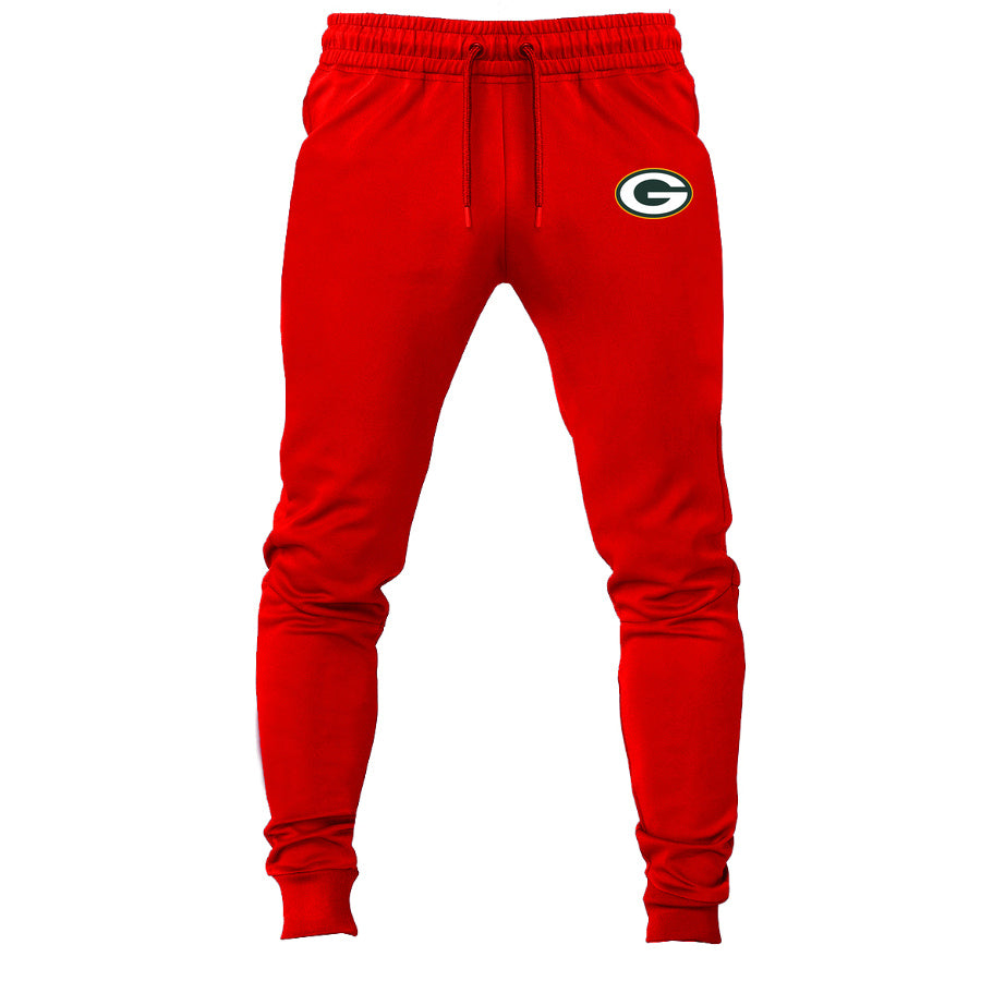 Green Bay Packers joggers sweatpants - Red