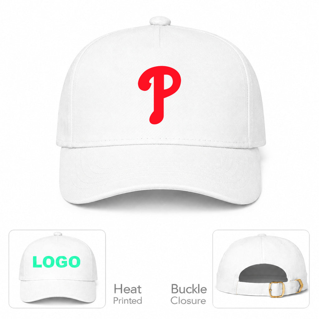 MLB Philadelphia Phillies Baseball Cap Hat - White