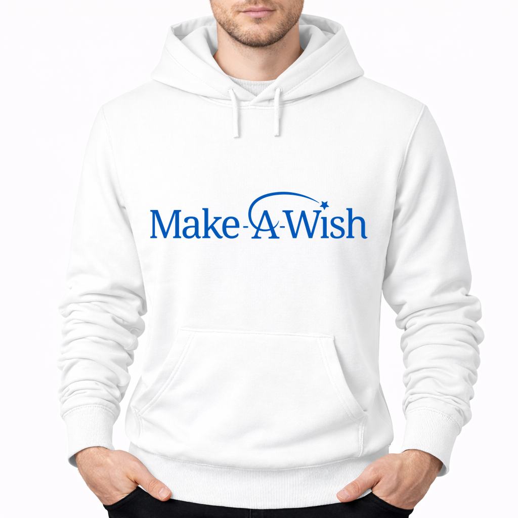 Men's Make-A-Wish Pullover Hoodie - White