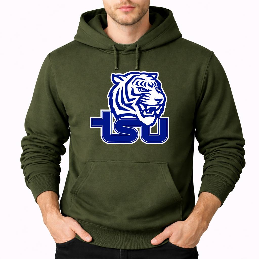 Men's Tennessee State Tigers Pullover Hoodie - Army Green