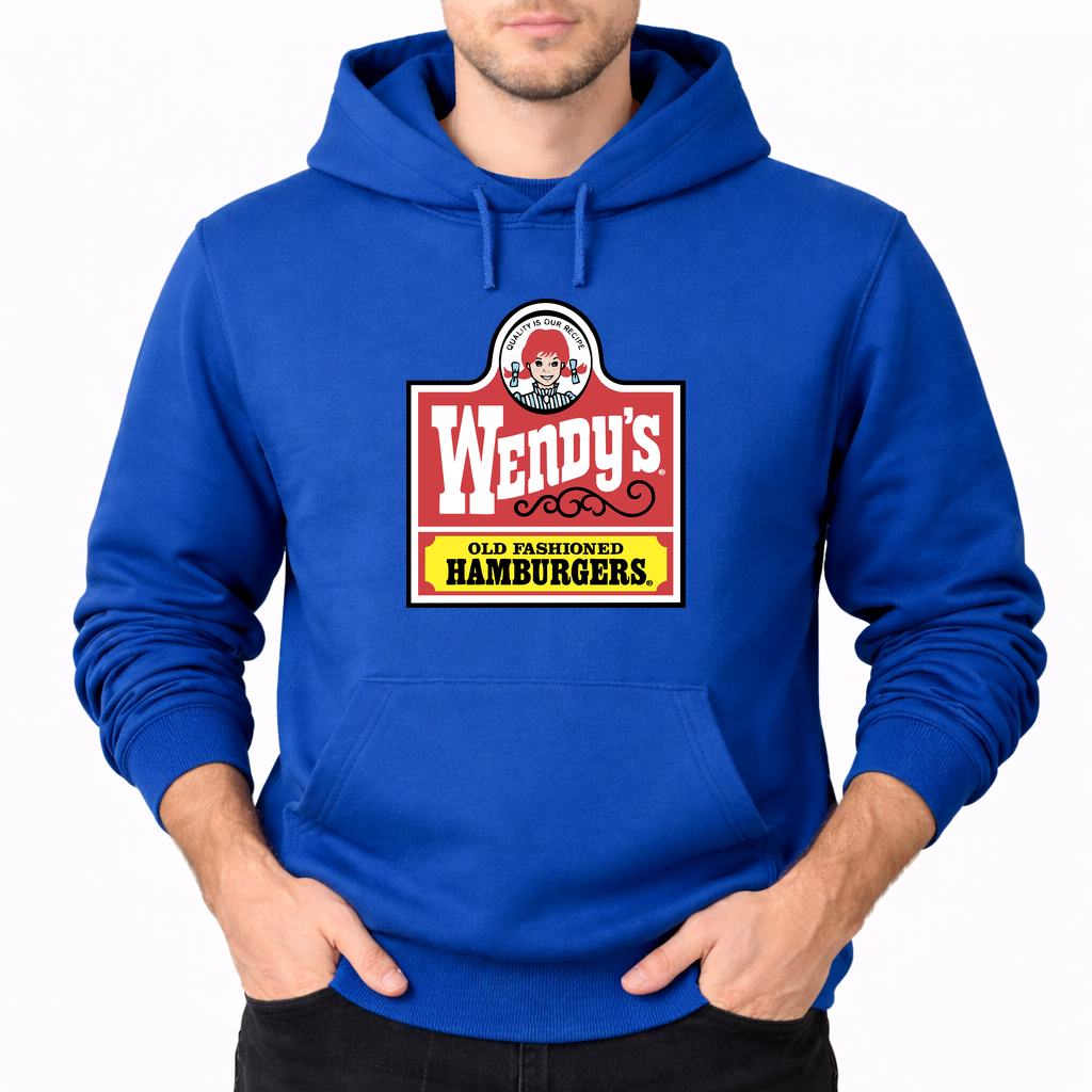 Men's Wendy's Pullover Hoodie - Blue