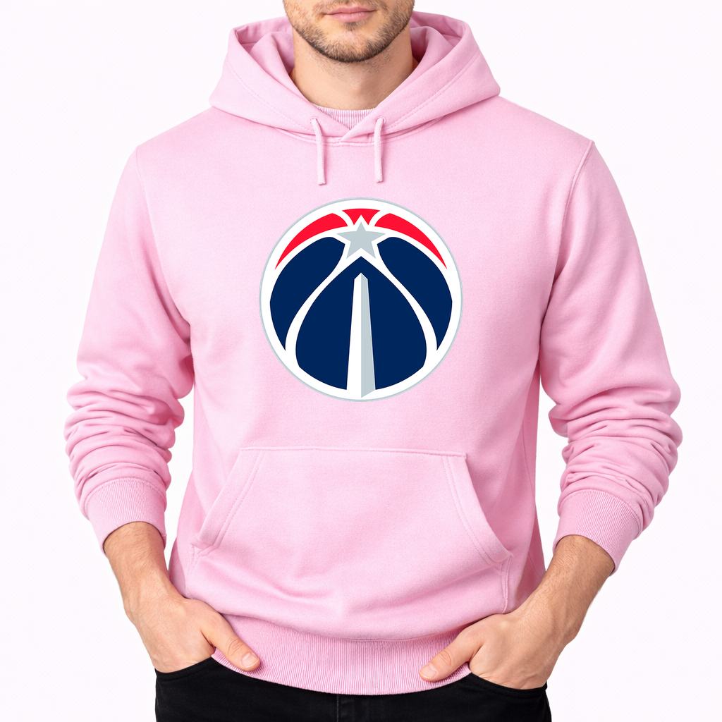 Men's Washington Wizards Pullover Hoodie - Pink