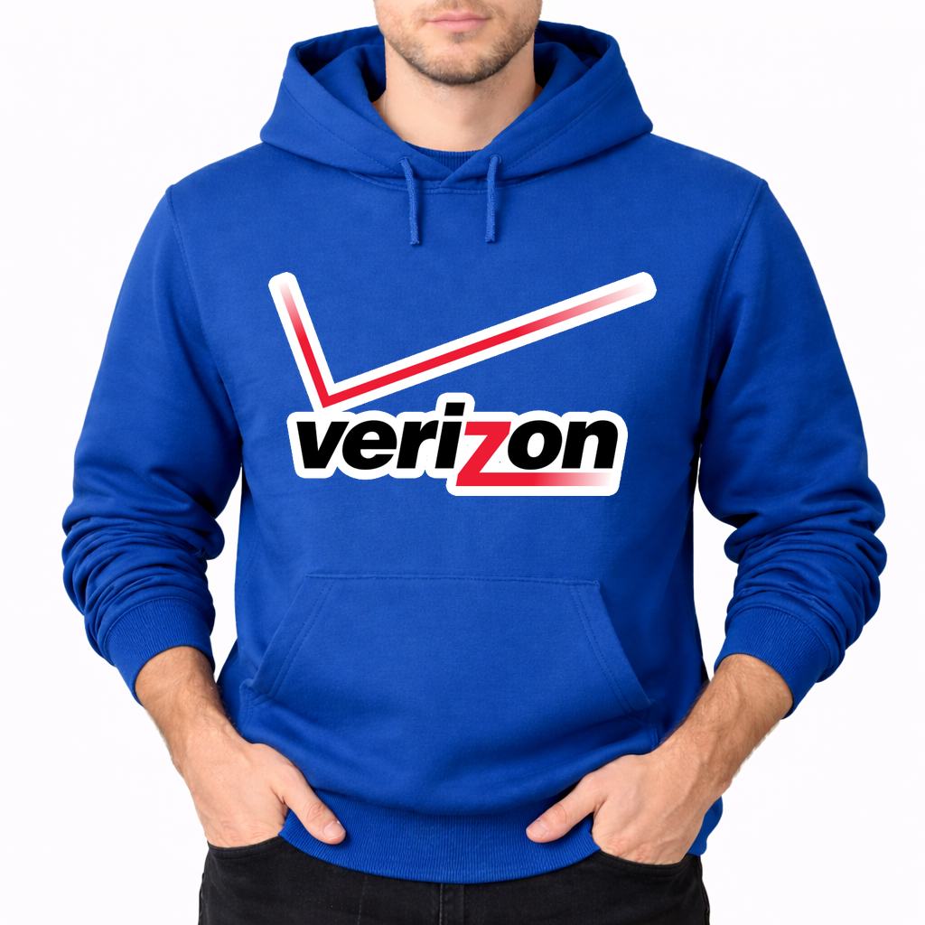 Men's Verizon Wireless Pullover Hoodie - Blue