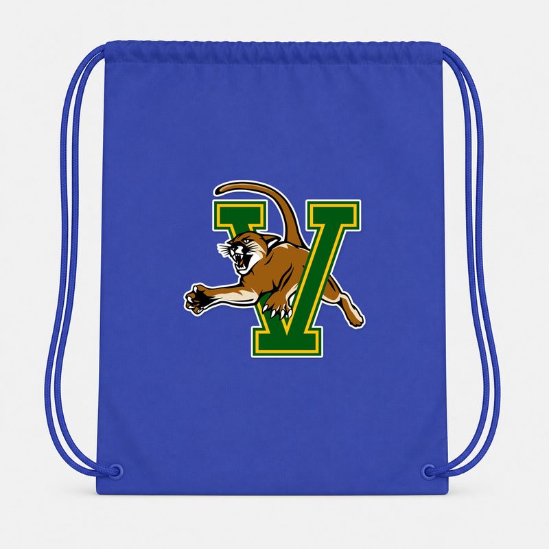 Vermont Catamounts Drawstring Bag - Blue