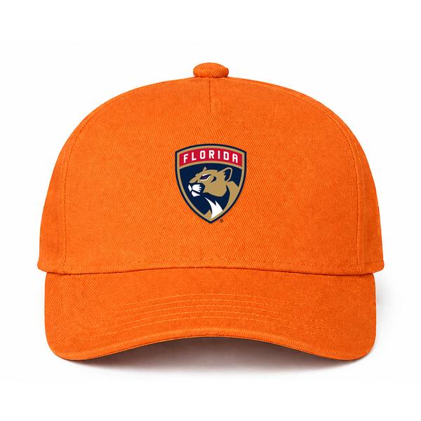 Florida Panthers NHL Logo Orange Dad Baseball Cap Hat