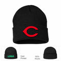 MLB Cincinnati Reds Beanie Hat - Black