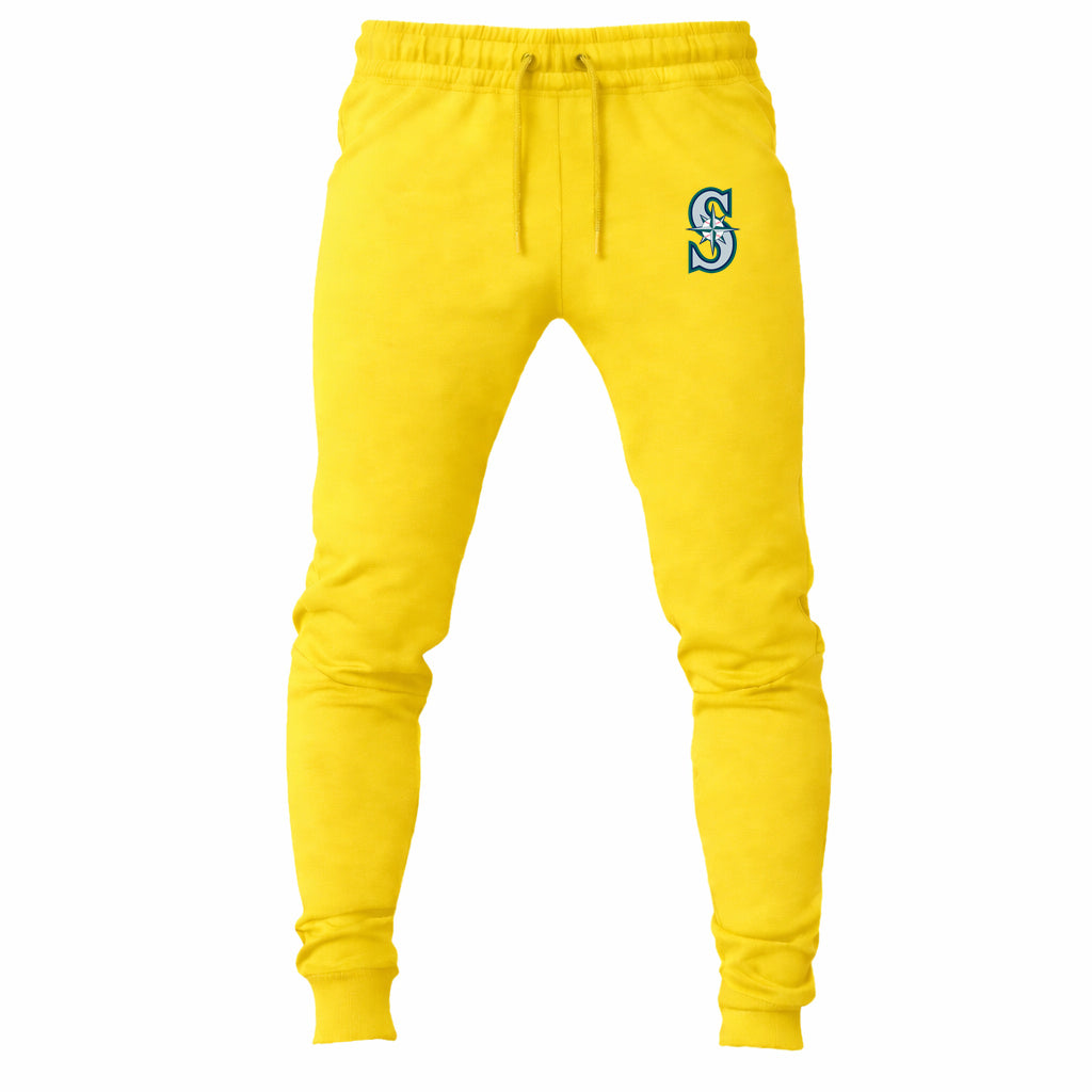 Seattle Mariners joggers sweatpants - Yellow