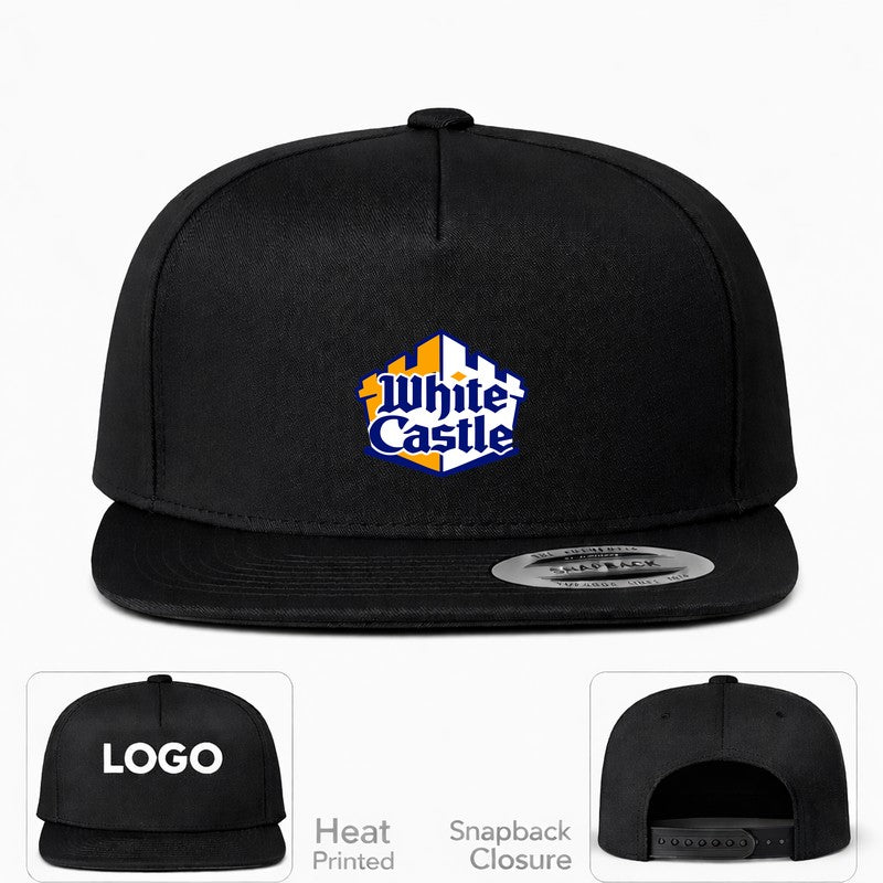 White Castle Snapback Hat
