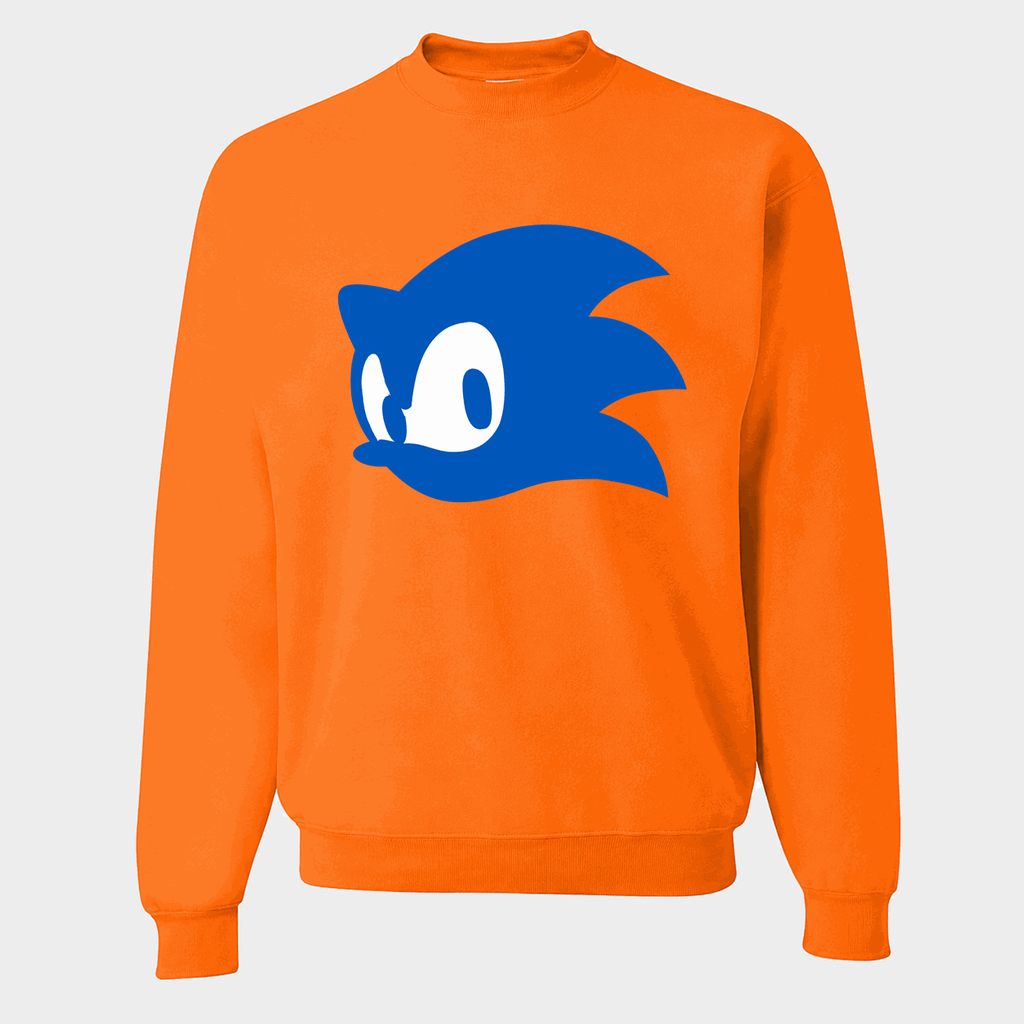 Men's Sonic Crewneck Sweatshirt - Orange
