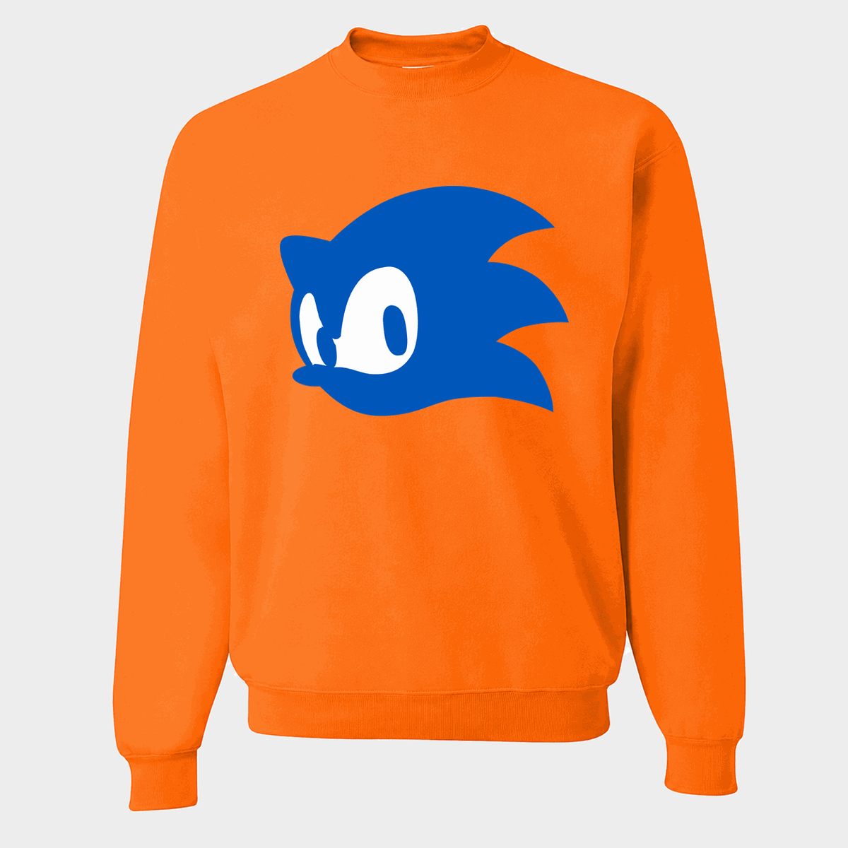 Men's Sonic Crewneck Sweatshirt - Orange