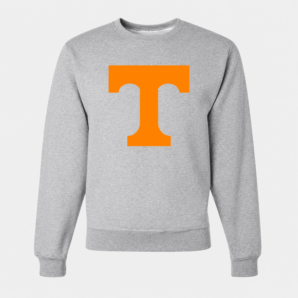 Men's Tennessee Volunteers Logo Crewneck Sweatshirt - Gray